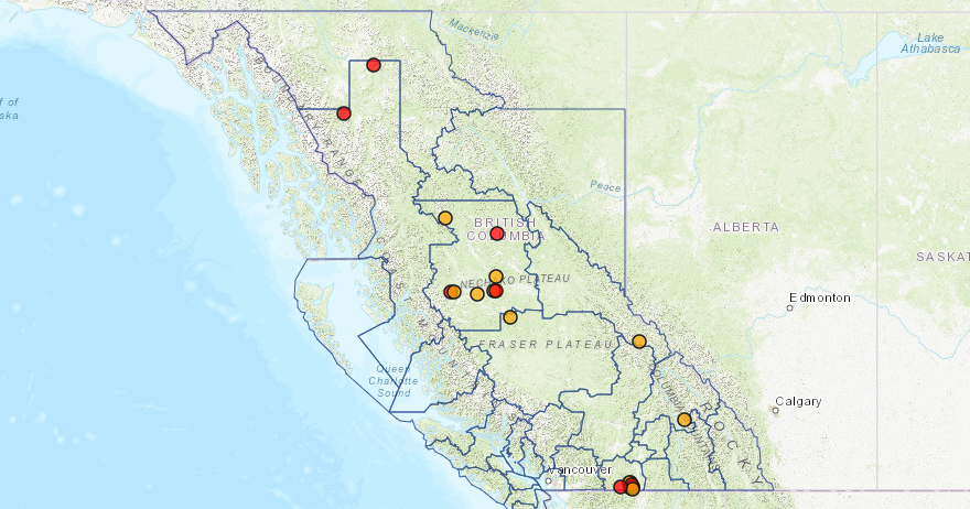 Keremeos wildfire now 3 km from U.S. border | CityNews Vancouver