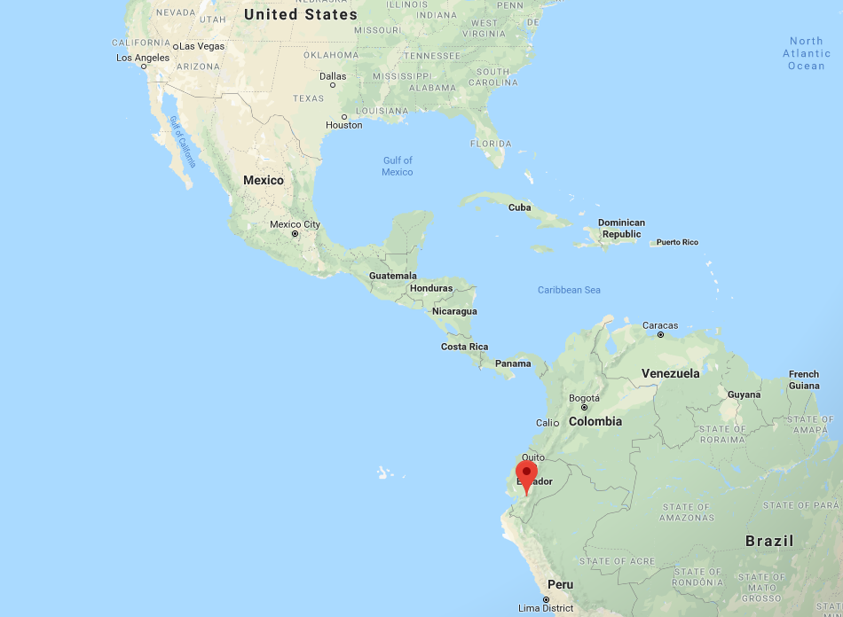 Cuenca Ecuador Earthquake Google Maps 