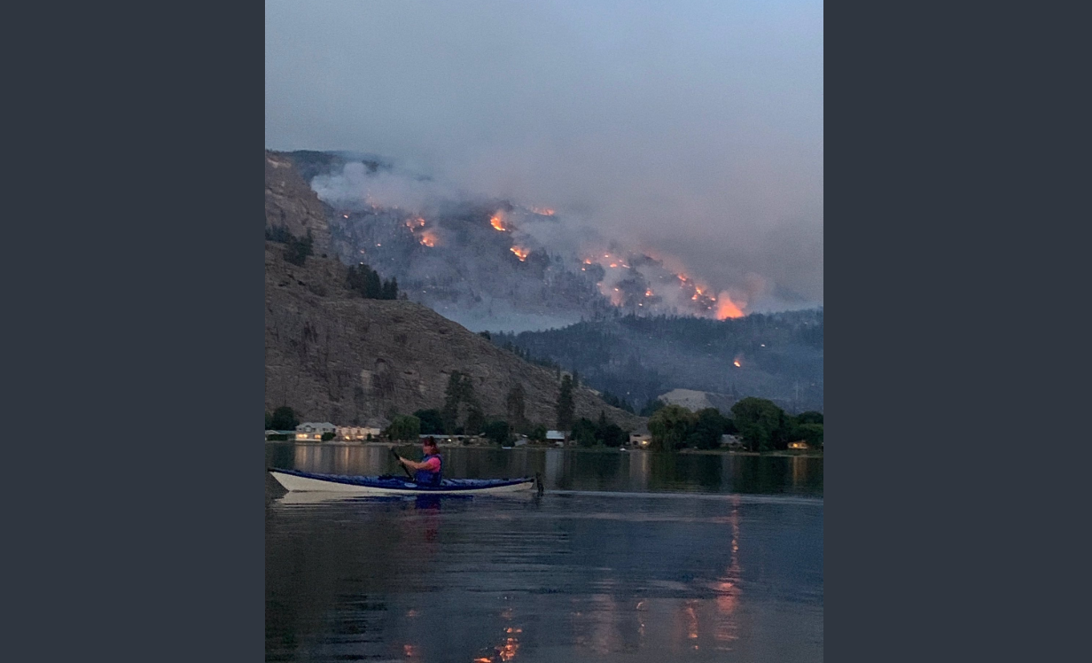 Locals say wildfires have 'part of life' as Eagle Bluff fire in