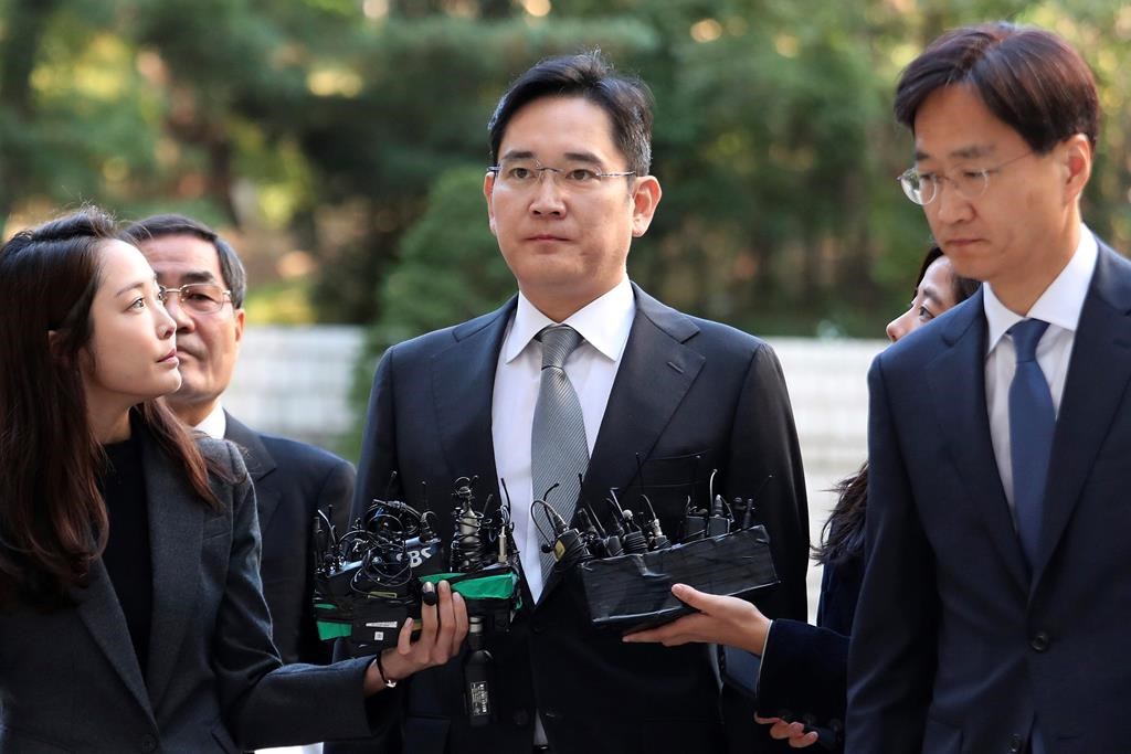 Samsung Heir Lee Appears In Court For Corruption Retrial | CityNews ...