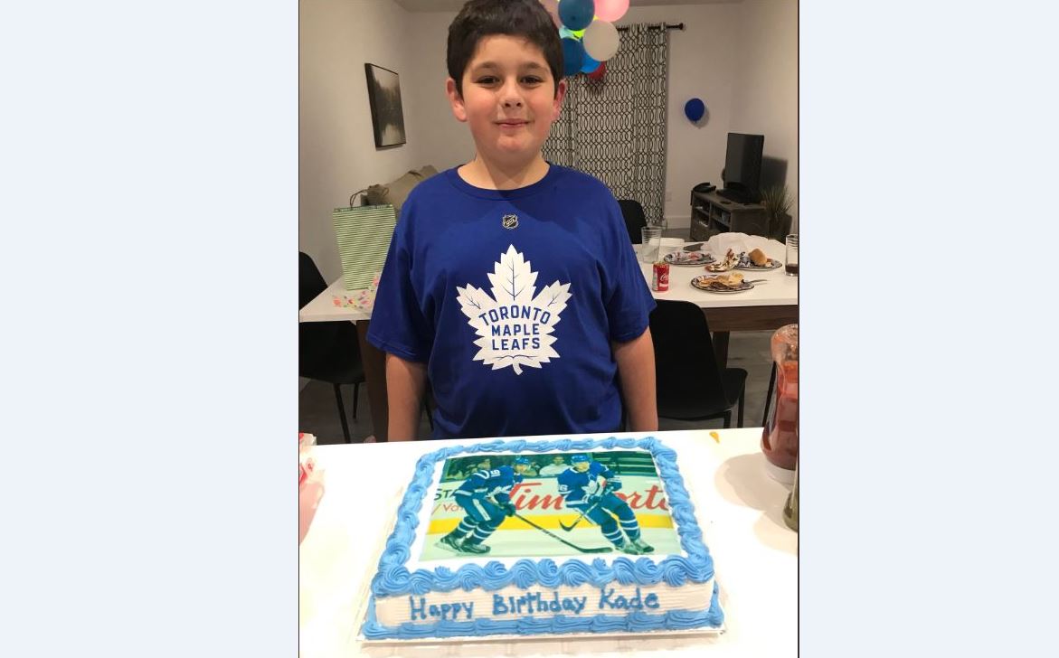 Maple Leafs wish young fan a happy birthday after no one shows up