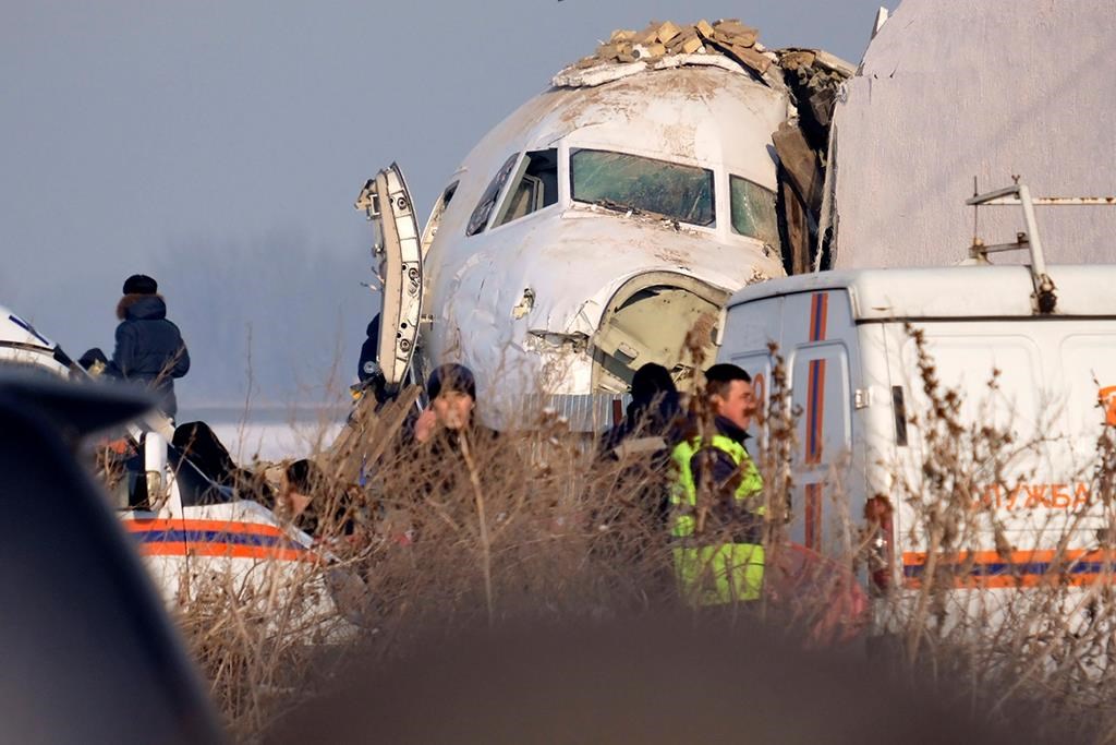 Kazakh officials investigating causes of deadly plane crash | CityNews ...