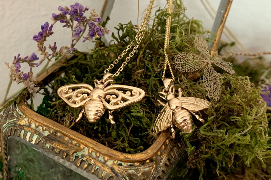 Local jeweller designs bee pendant in tribute of Dr. Bonnie Henry