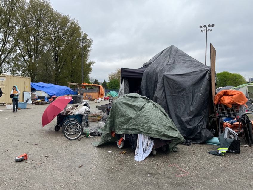 Vancouver S Strathcona Park Campers Moving Out Citynews Vancouver