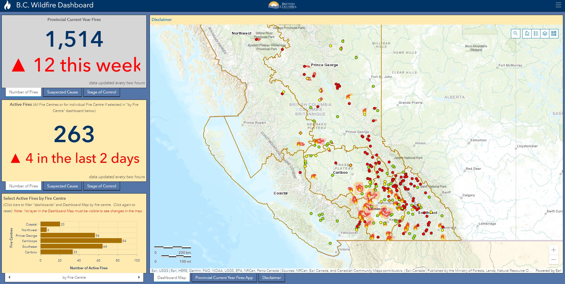 Lower Mainland To See More Wildfire Smoke, B.C. Forecasts Show ...