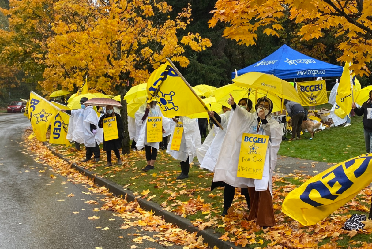 Majority of BC General Employees' Union workers prepared to strike