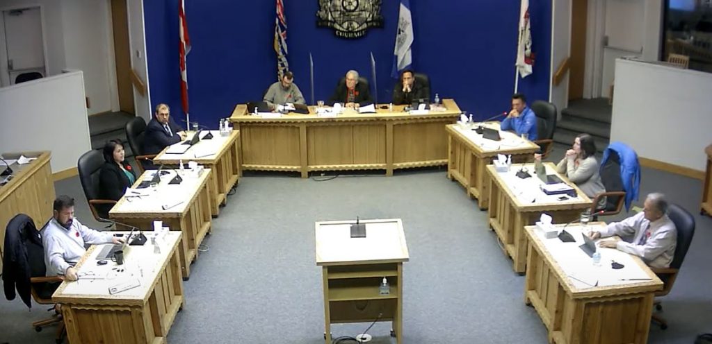 A photo of the Williams Lake council and mayor