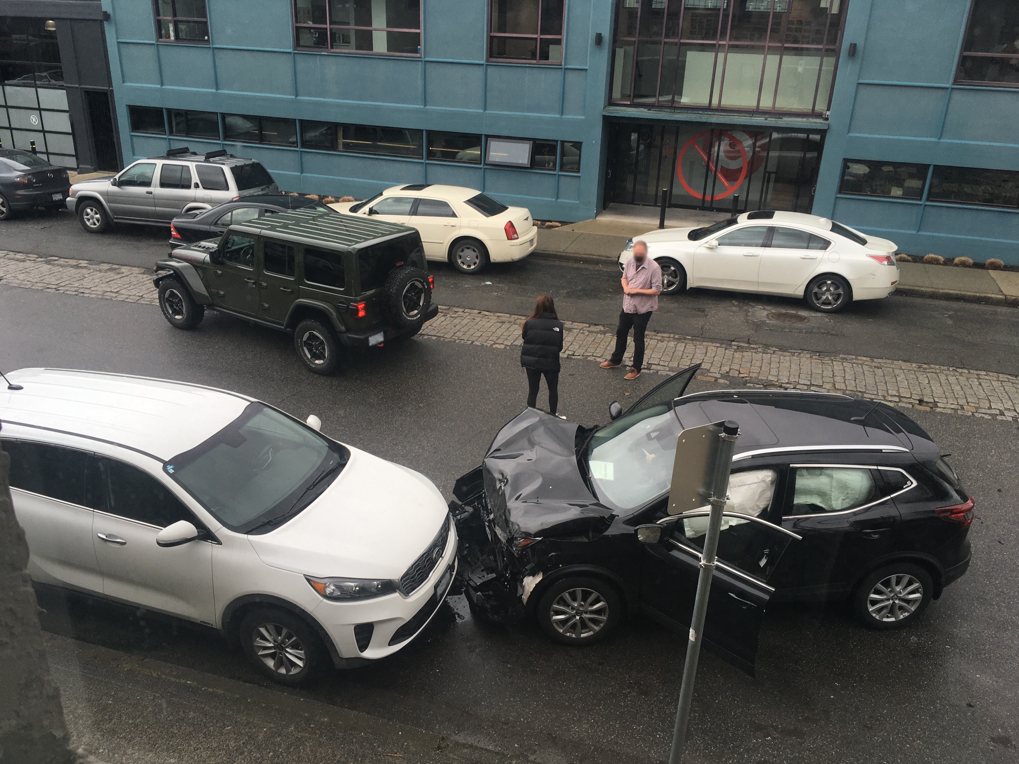 East Vancouver collision