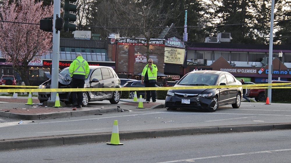 Surrey Pedestrian Collision