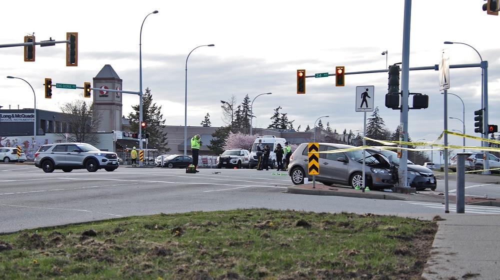 Surrey Pedestrian Collision