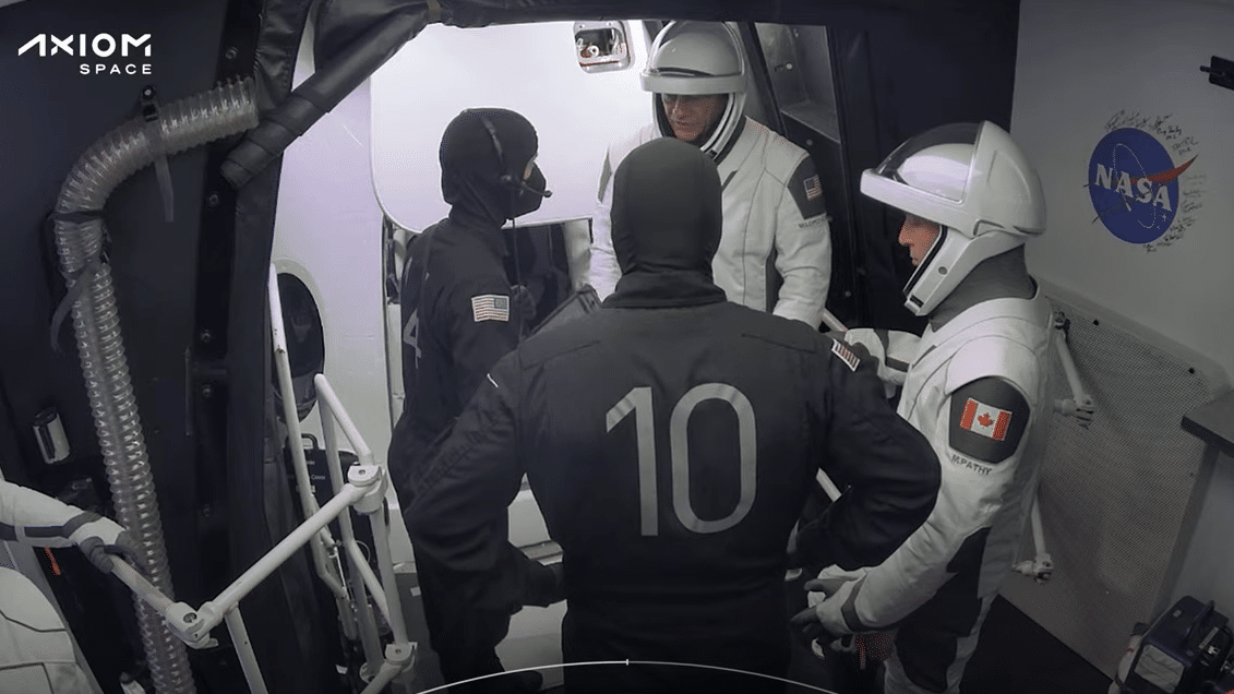 SpaceX private ISS flight A Canadian businessman was among three civilians to take off to the International Space Station Friday with SpaceX