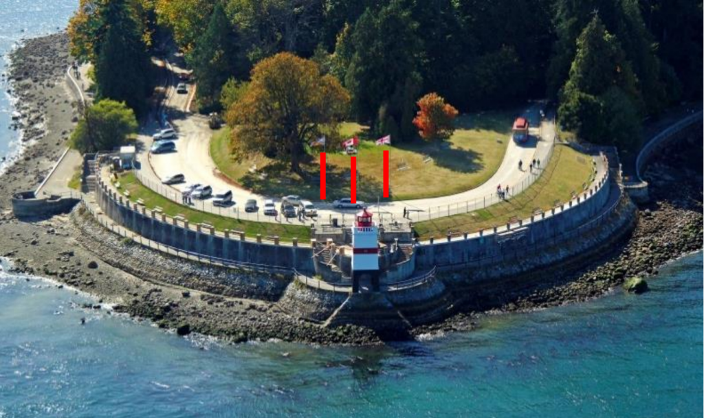 Vancouver host nations' flags to be raised at Stanley Park's Brockton Point