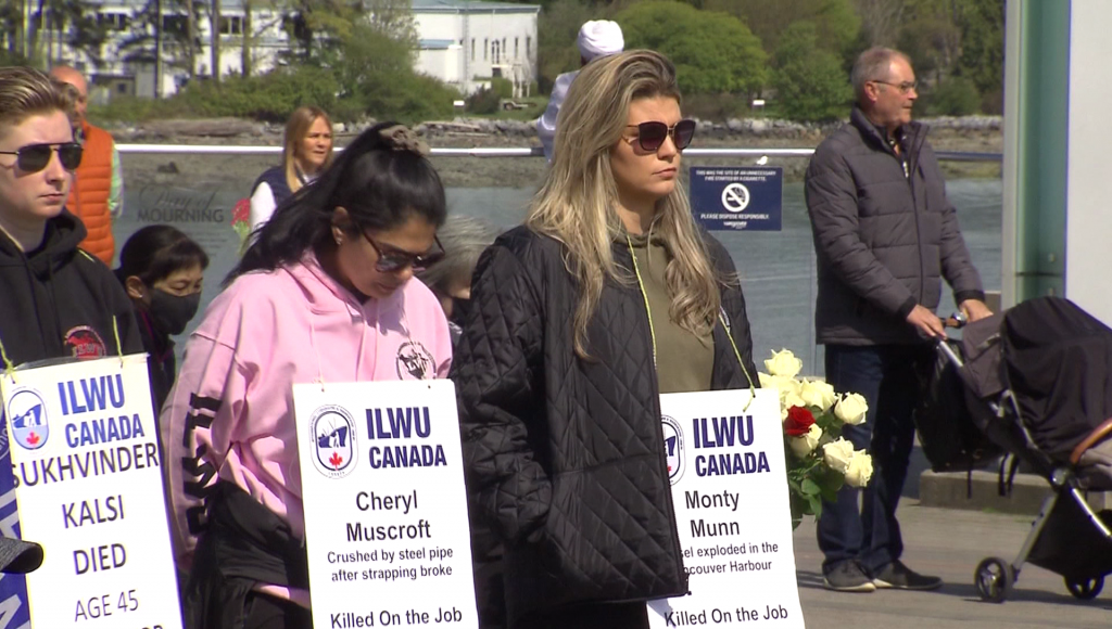 National Day of Mourning B.C. honours workers with return of ceremonies