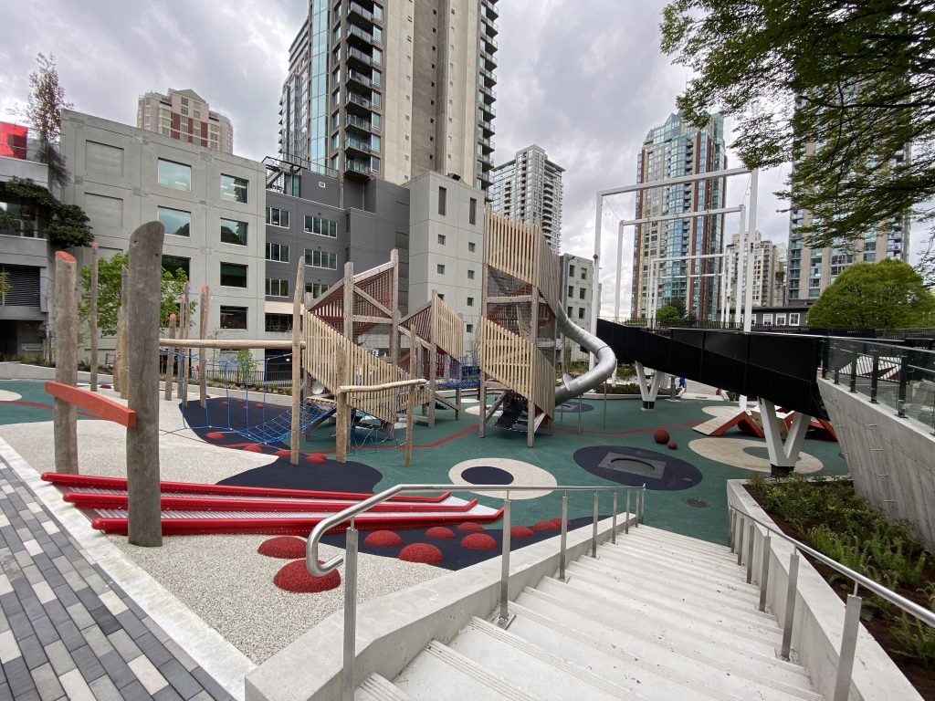 Thinking in 3D: Downtown Vancouver's first park in a decade opens to public