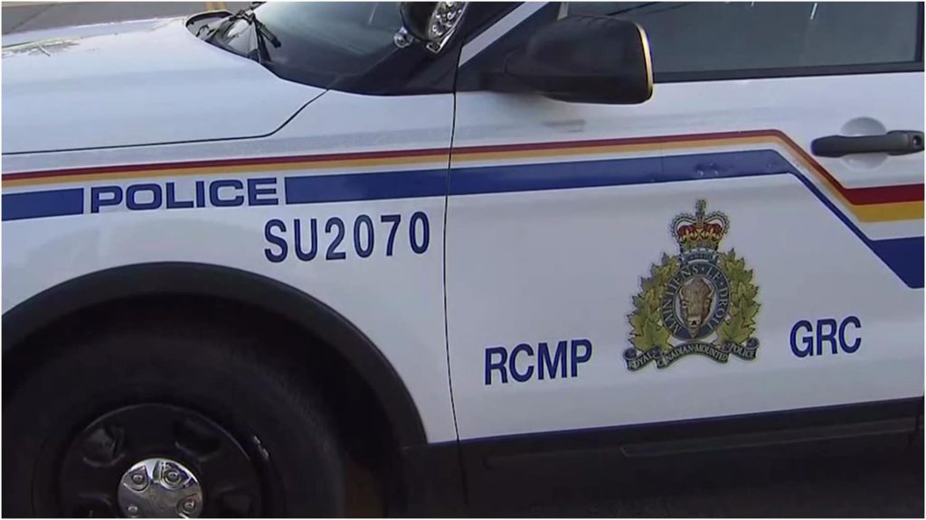 The side of a RCMP cruiser