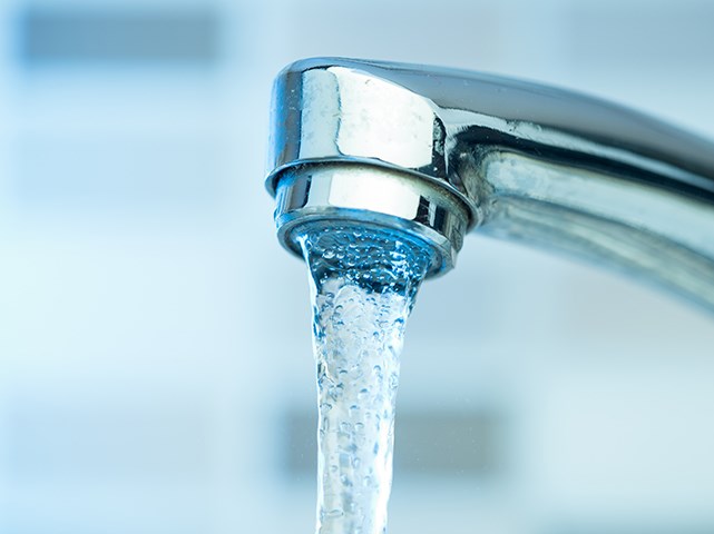 FILE photo of a tap and water.