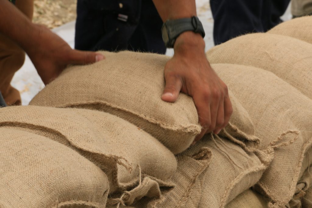 sandbags