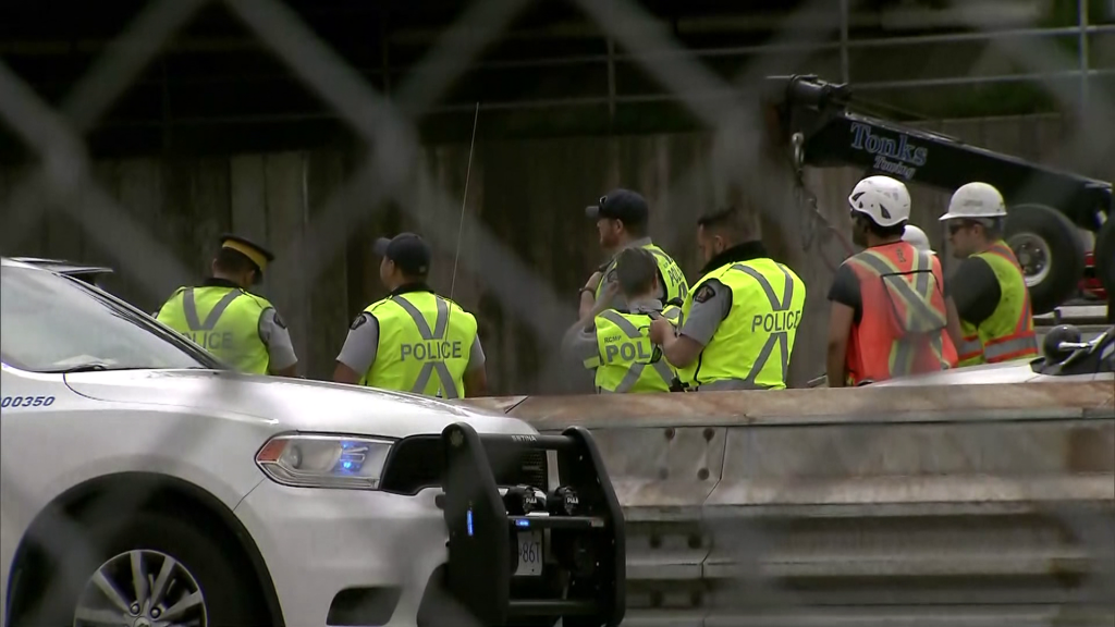 Richmond Highway 99 Crash Overpass