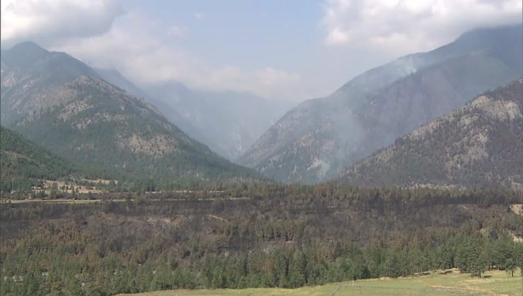 Lytton Fire Wildfire First Nation BC Interior BC Wildfire Service Nohomin Creek