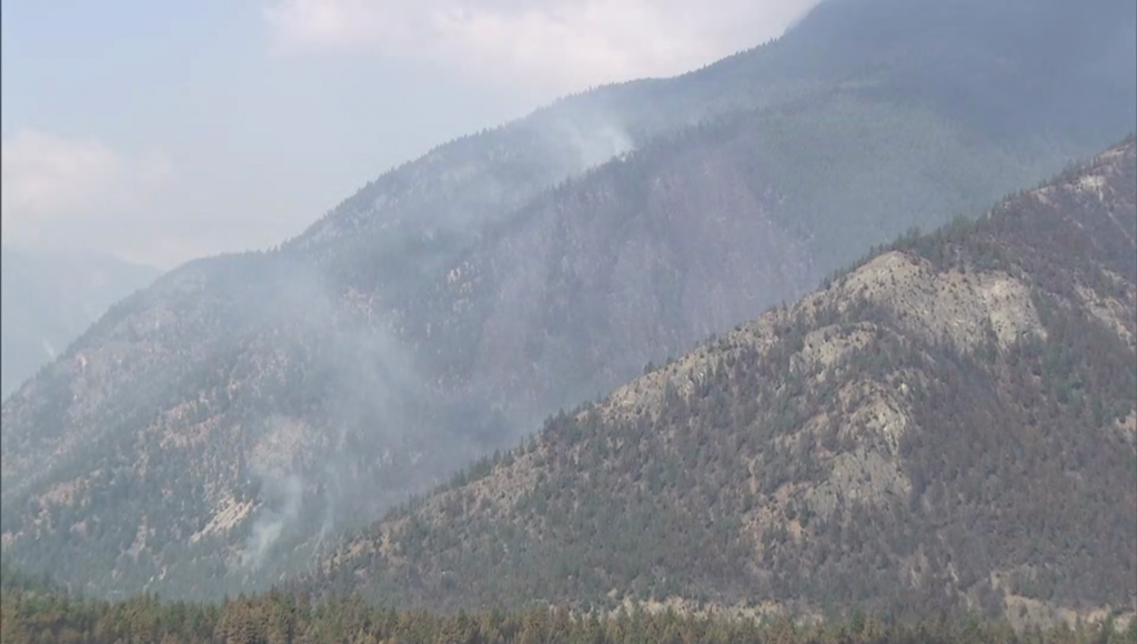 Lytton Fire Wildfire First Nation BC Interior BC Wildfire Service Nohomin Creek