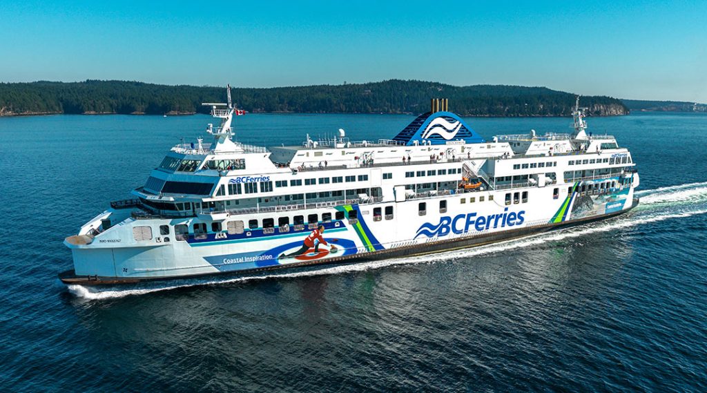 Thursday's BC Ferries sailings to Duke Point full