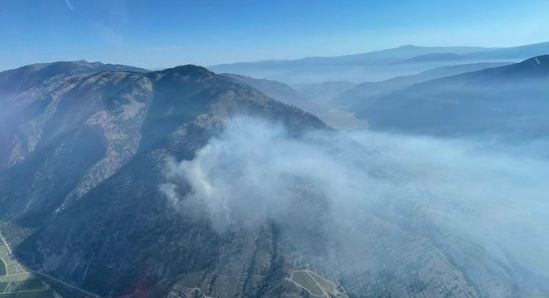 Richter Mountain wildfire