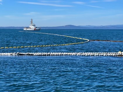 Fuel spill San Juan Island