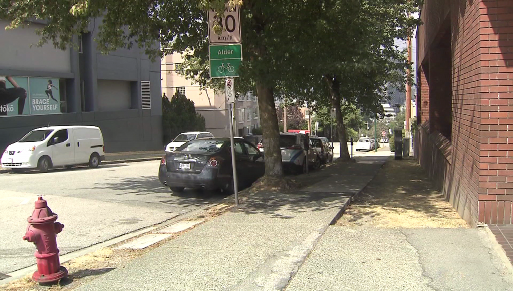 Stranger Attack Vancouver Broadway Alder