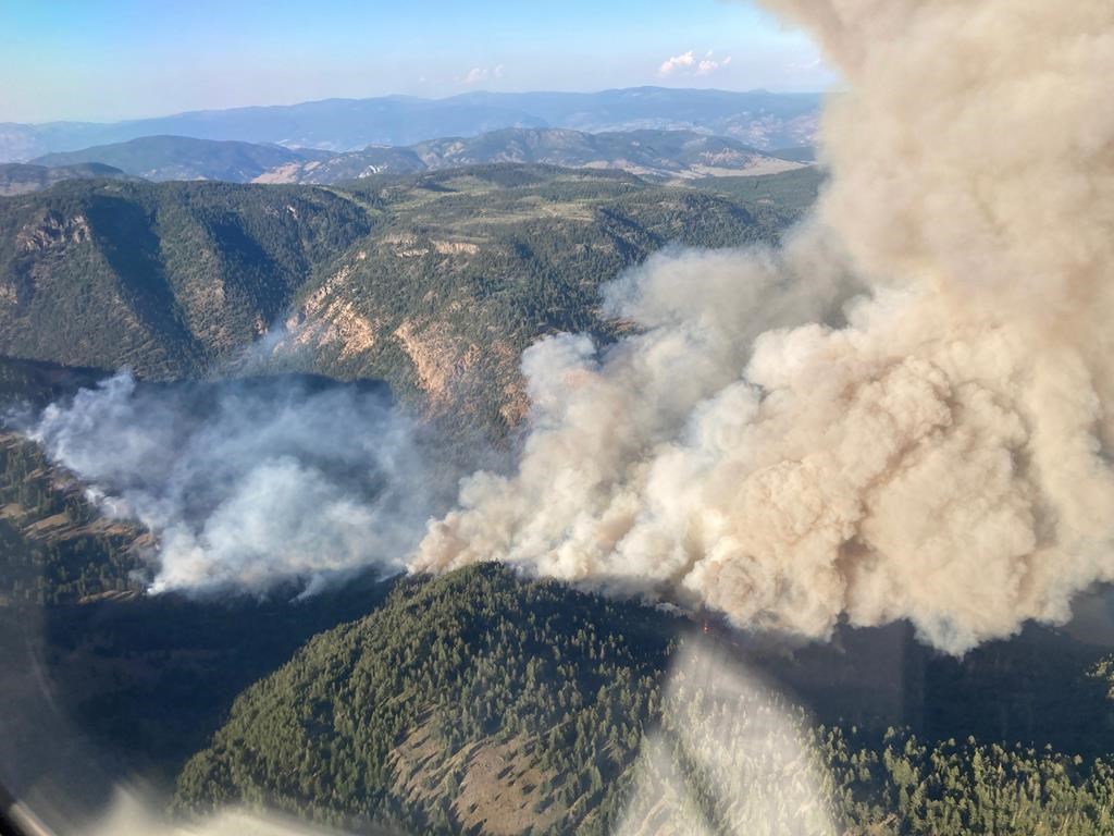 Keremeos Creek wildfire