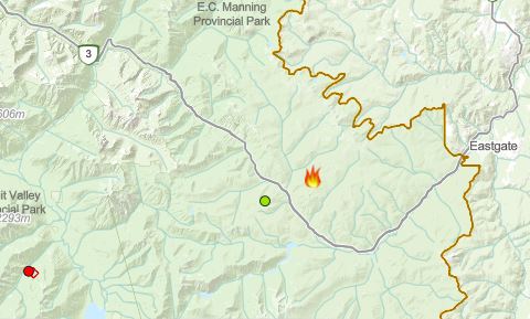 Fat Dog Creek wildfire