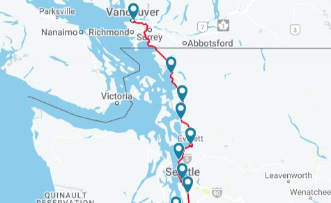 Amtrak Cascades back on Vancouver's rails once again