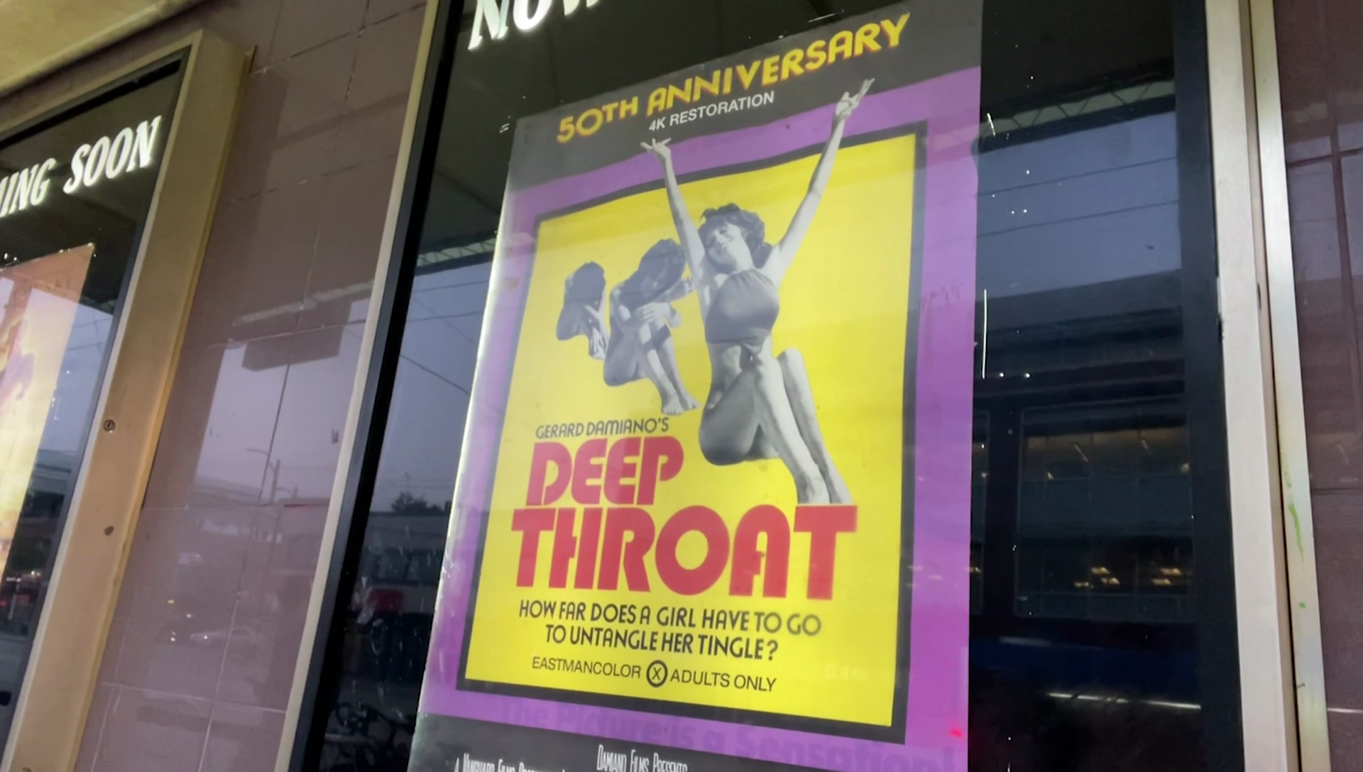 Rio Theatre Controversial Film Deep Throat Screening Film Movie