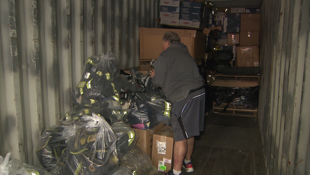 Vancouver’s Firefighters Without Borders Canada shipment gear donate Philippines