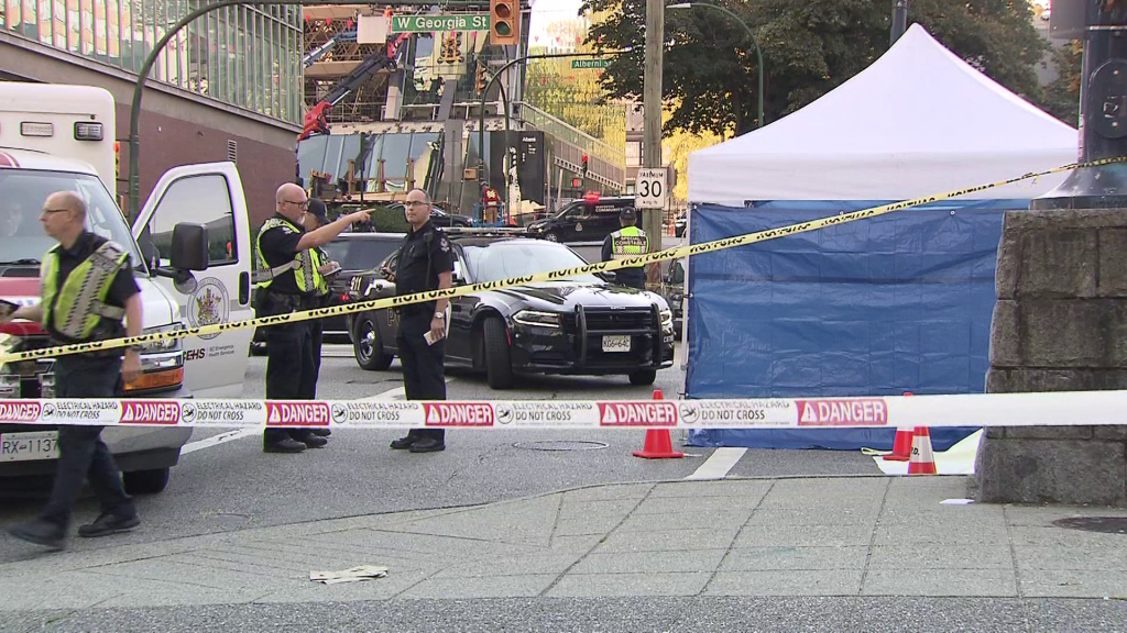 Vancouver Fatal Collision Downtown