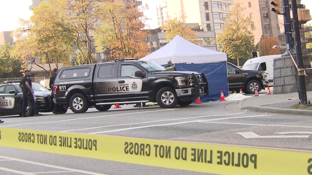 Vancouver Fatal Collision Downtown