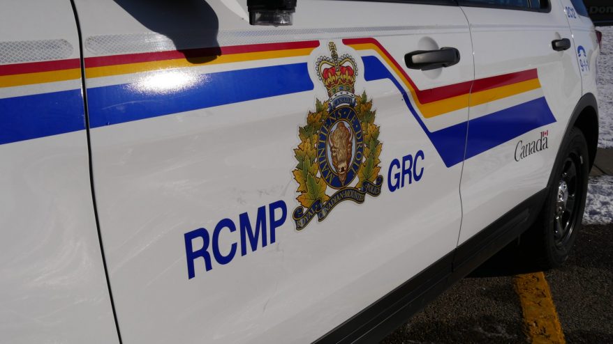 The side of an RCMP cruiser