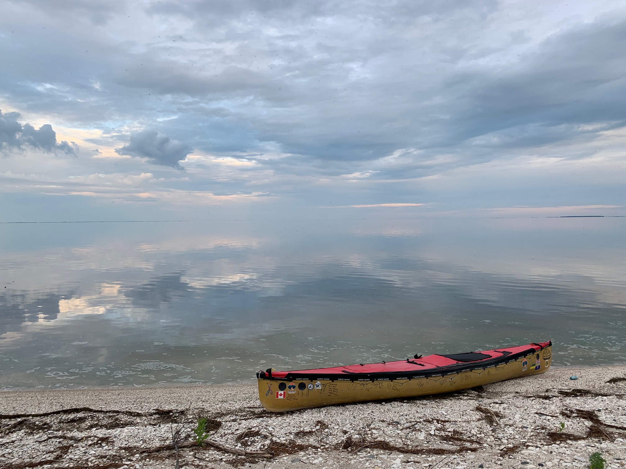 An adventurer from Victoria, Bert Ter Hart, has completed a massive challenge, paddling and portaging his canoe alone across Canada. (Bert Ter Hart)