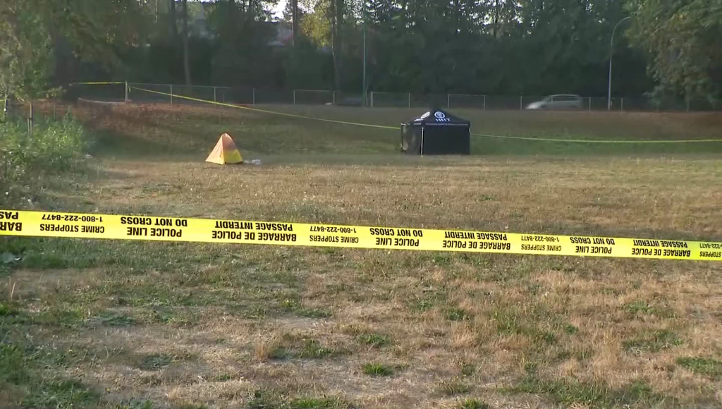 Burnaby crime scene following deadly stabbing