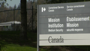 sign that says mission institution medium security