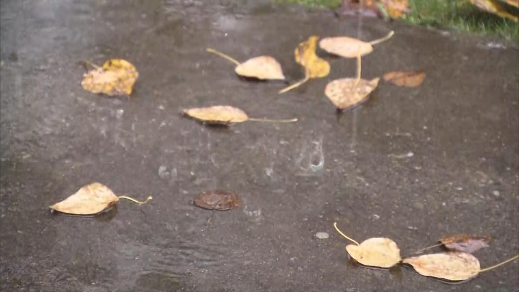 The first atmospheric river of the season is hitting B.C. hard Thursday, leaving thousands without power. (CityNews Image)