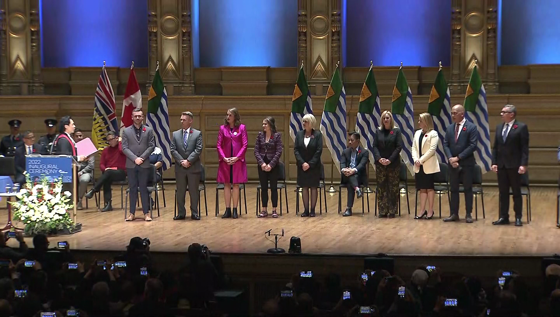 Vancouver's new city council is sworn in