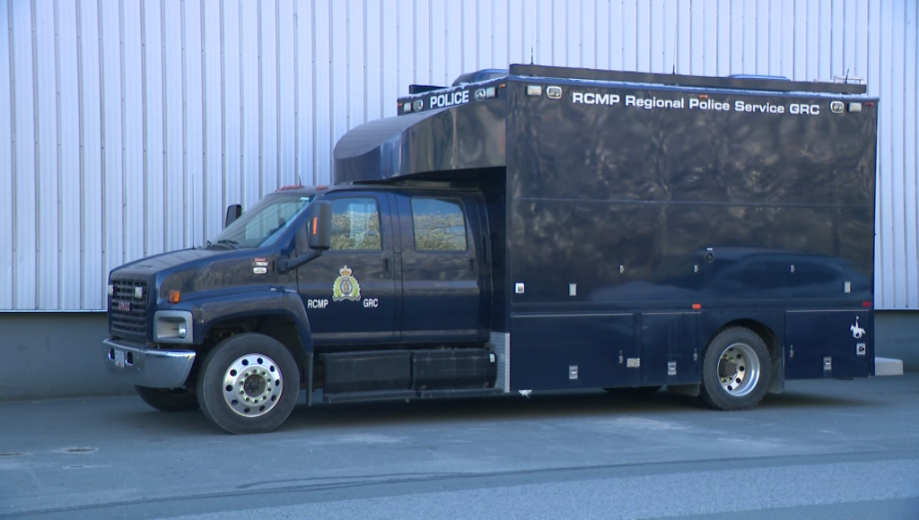 RCMP regional police service vehicle