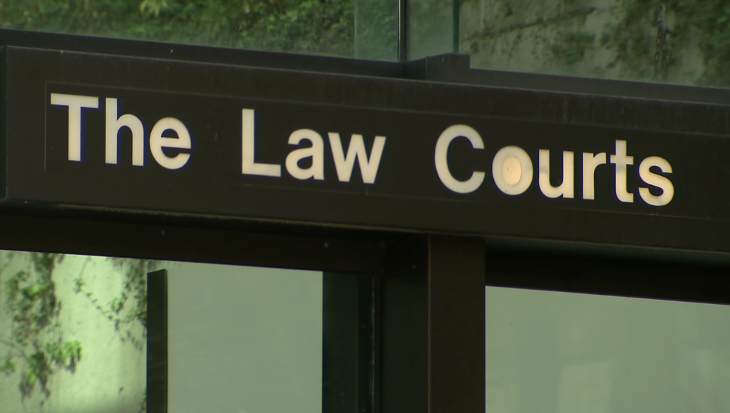 The main entrance to the law courts in downtown Vancouver. (CityNews Image)