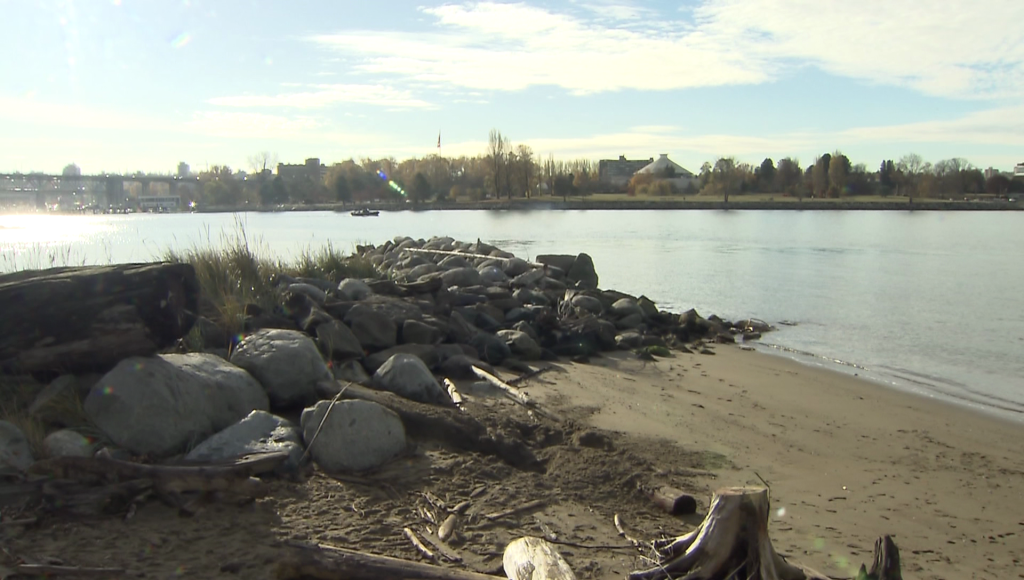 Sunset beach in Vancouver