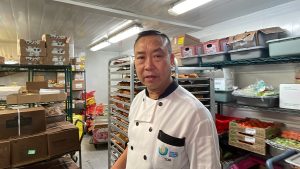 man in white chef uniform 