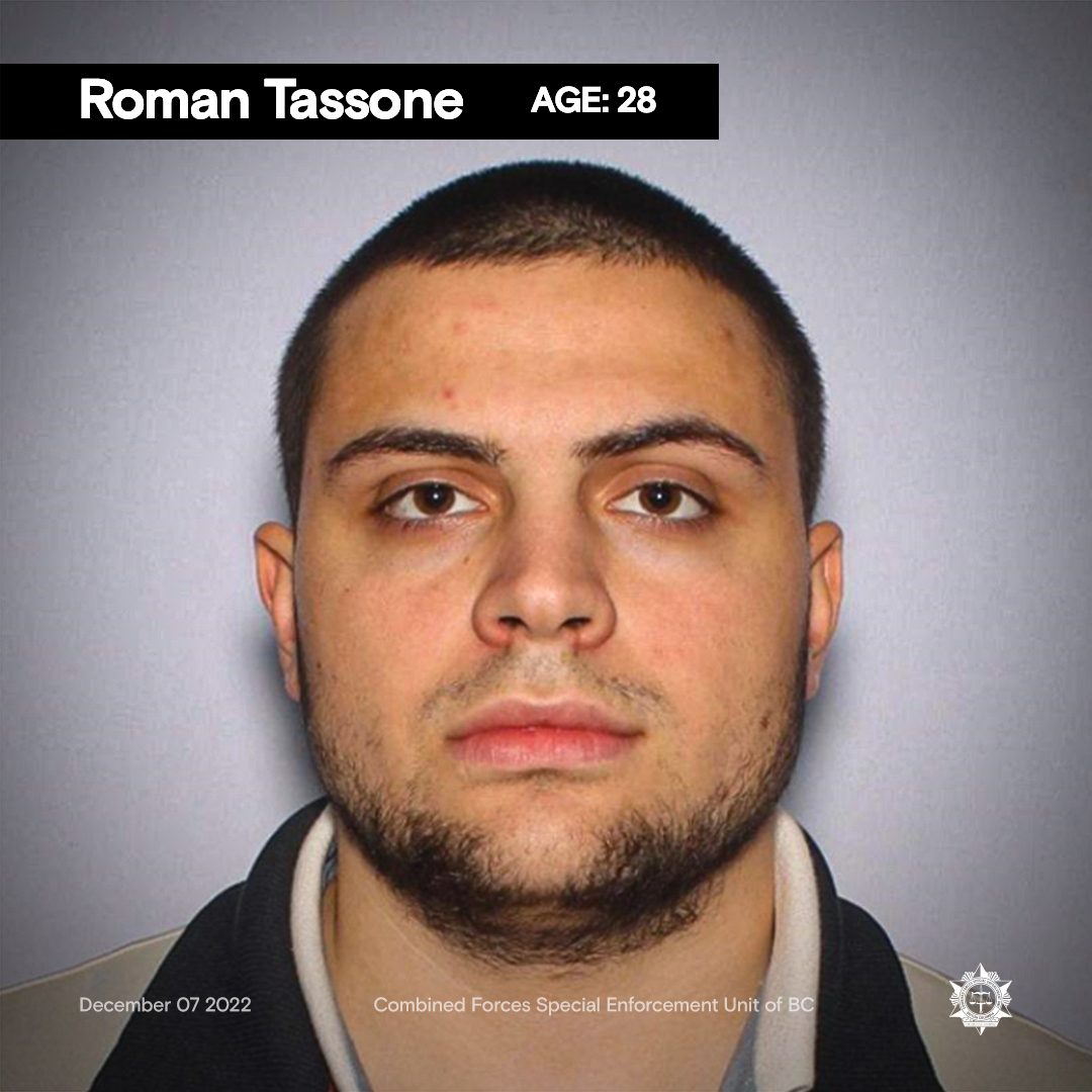 Roman Tassone, a 28-year-old male from Vancouver