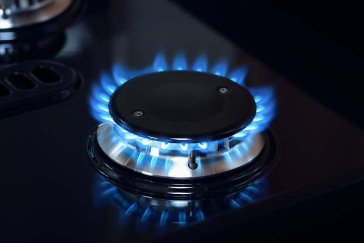 A natural gas burner