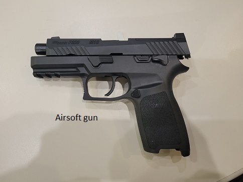 A photo of an airsoft gun
