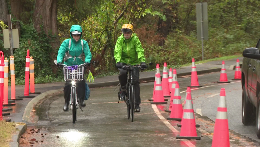 stanley park bike lane