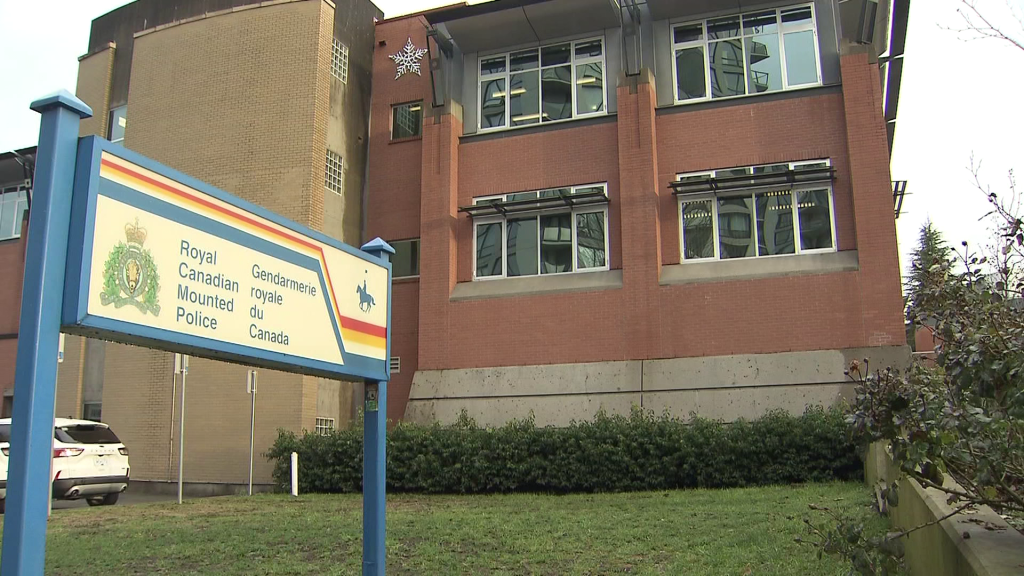 Exterior of the Coquitlam RCMP detachment